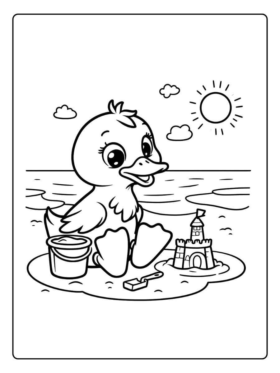 Coloriage Canard (13)