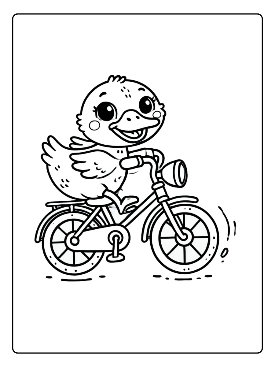 Coloriage Canard (14)