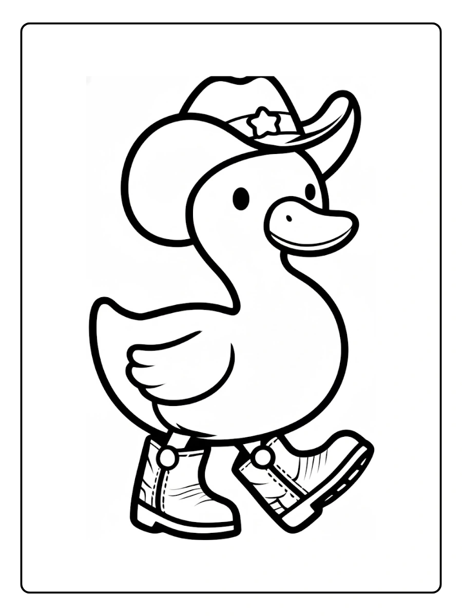 Coloriage Canard (15)