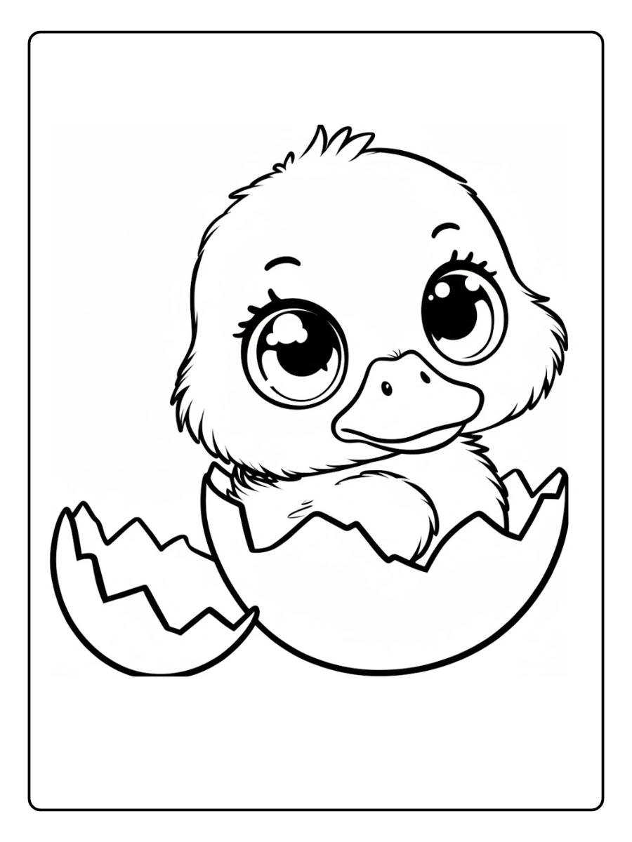 Coloriage Canard (2)
