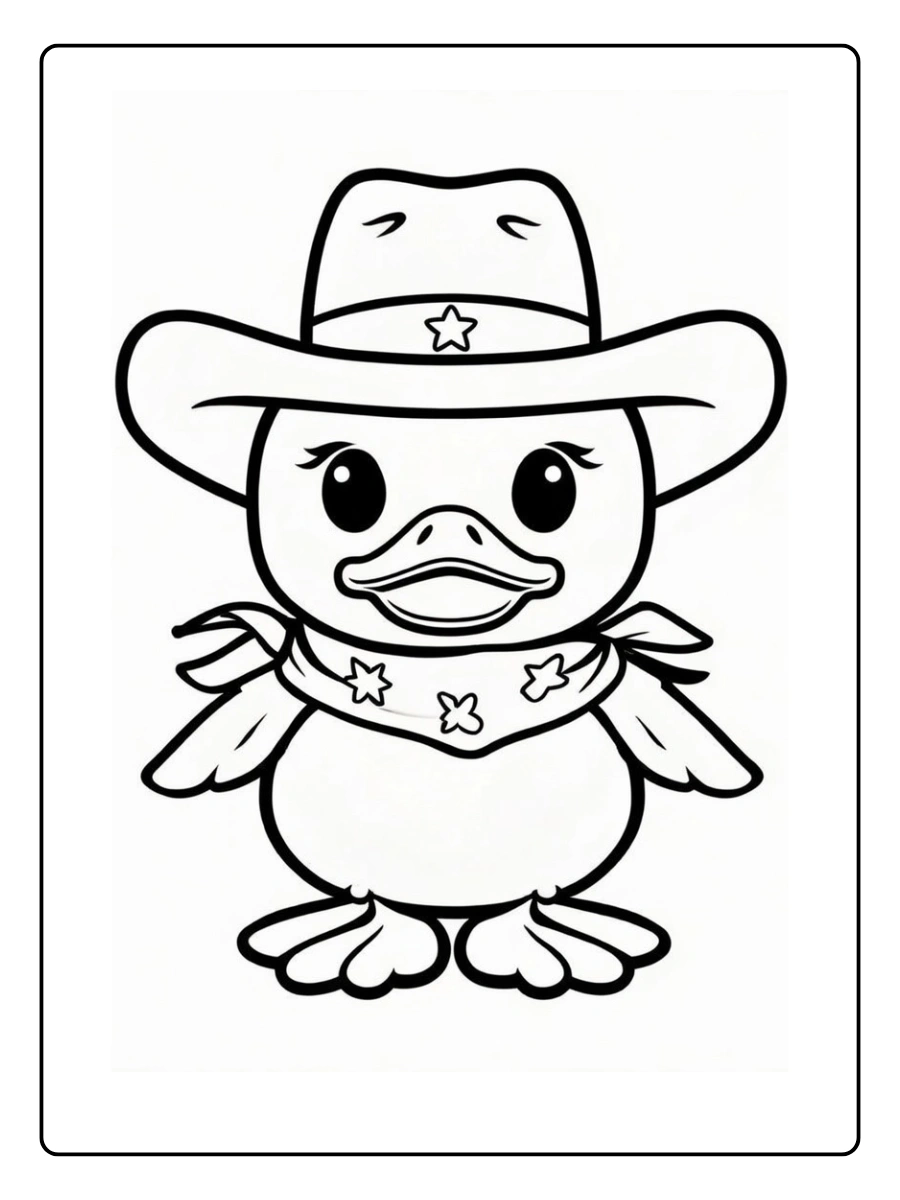 Coloriage Canard (4)
