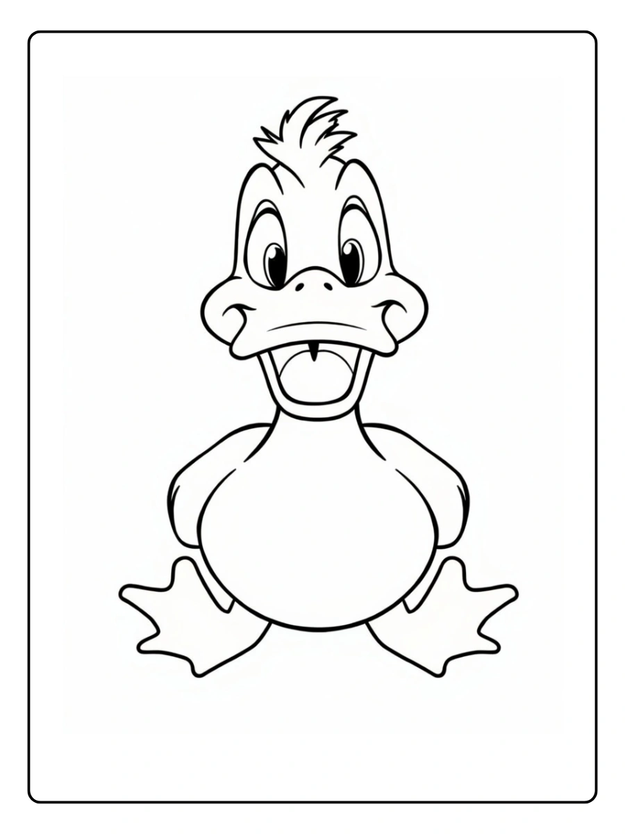 Coloriage Canard (6)