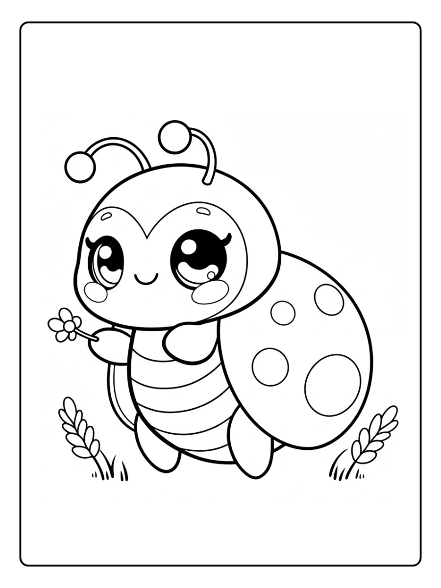coccinelle coloriage (6)