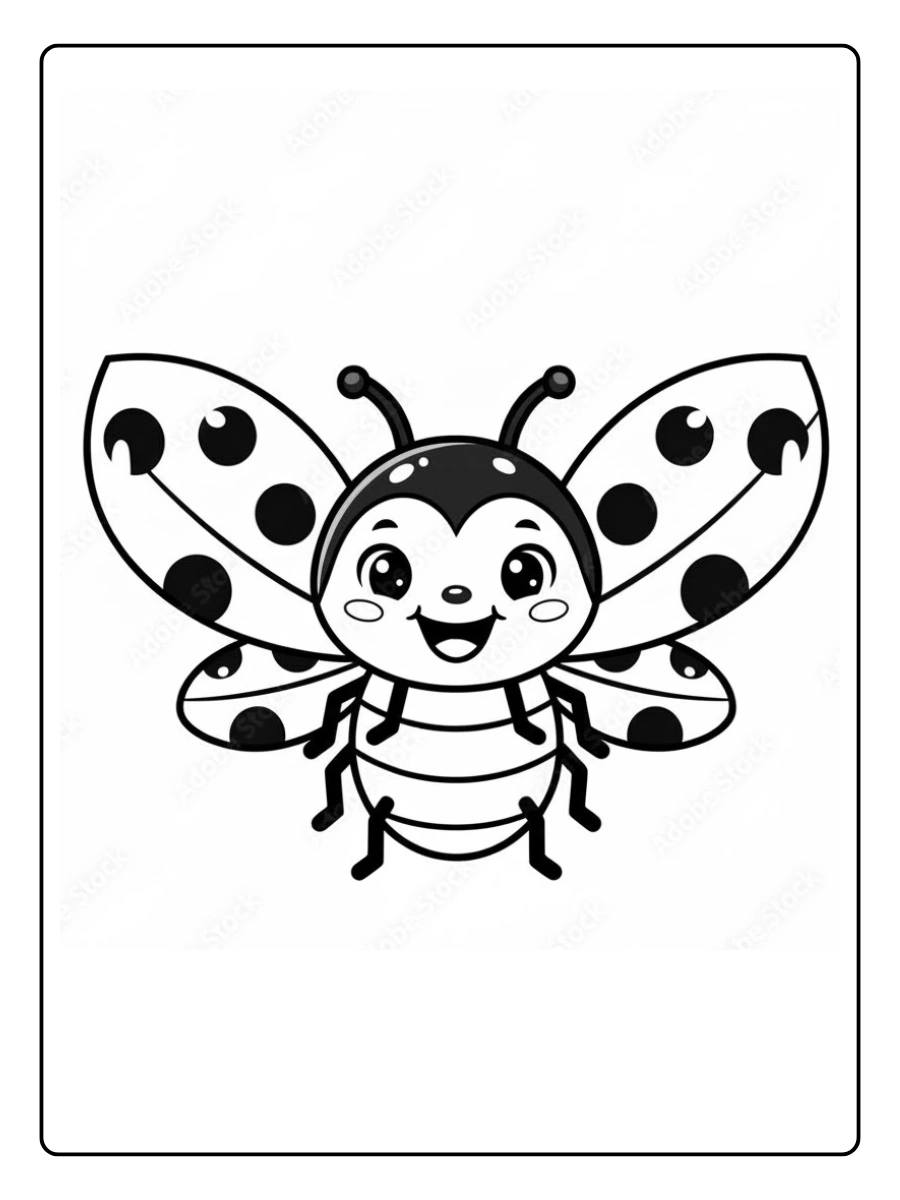 coccinelle coloriage (8)