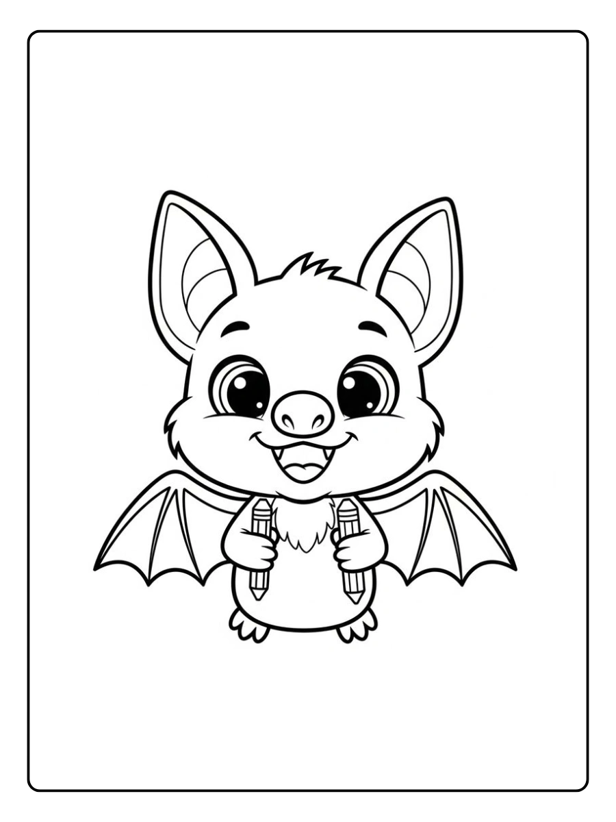 coloriage chauve souris (10)