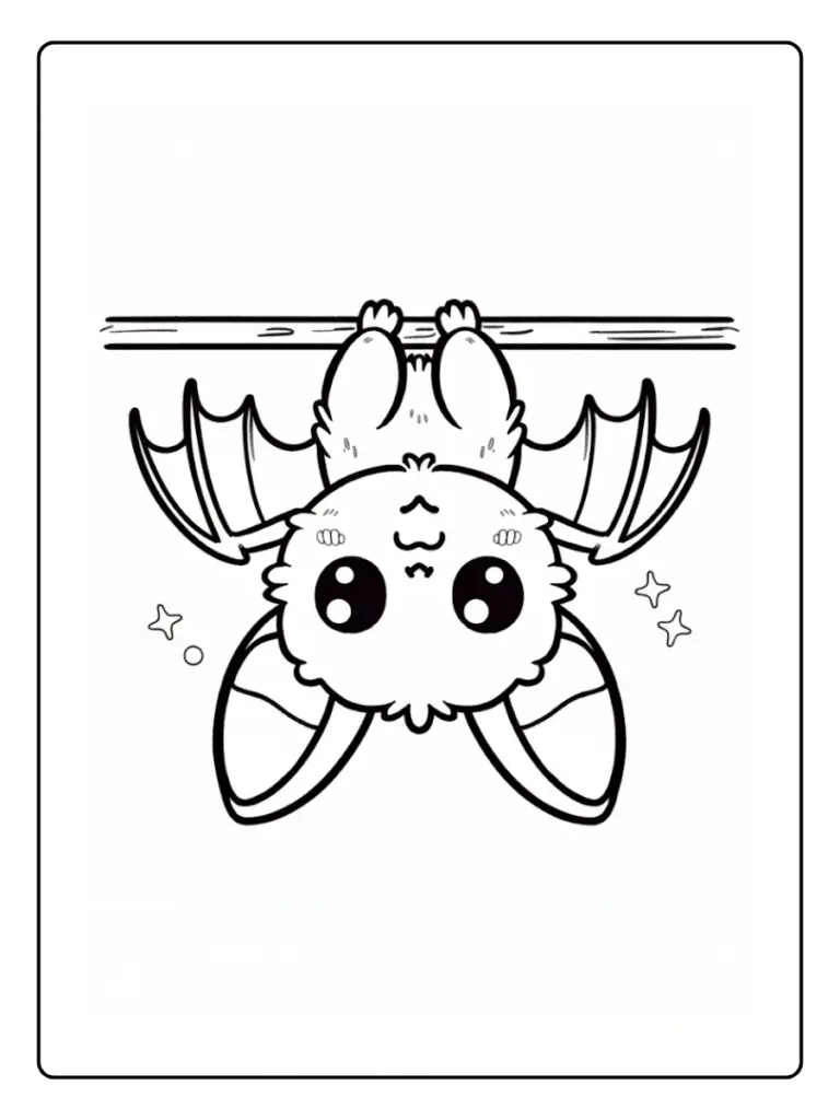 Coloriage Gratuit à Imprimer – Dessins à Colorier PDF & PNG 38 coloriage chauve souris (15)