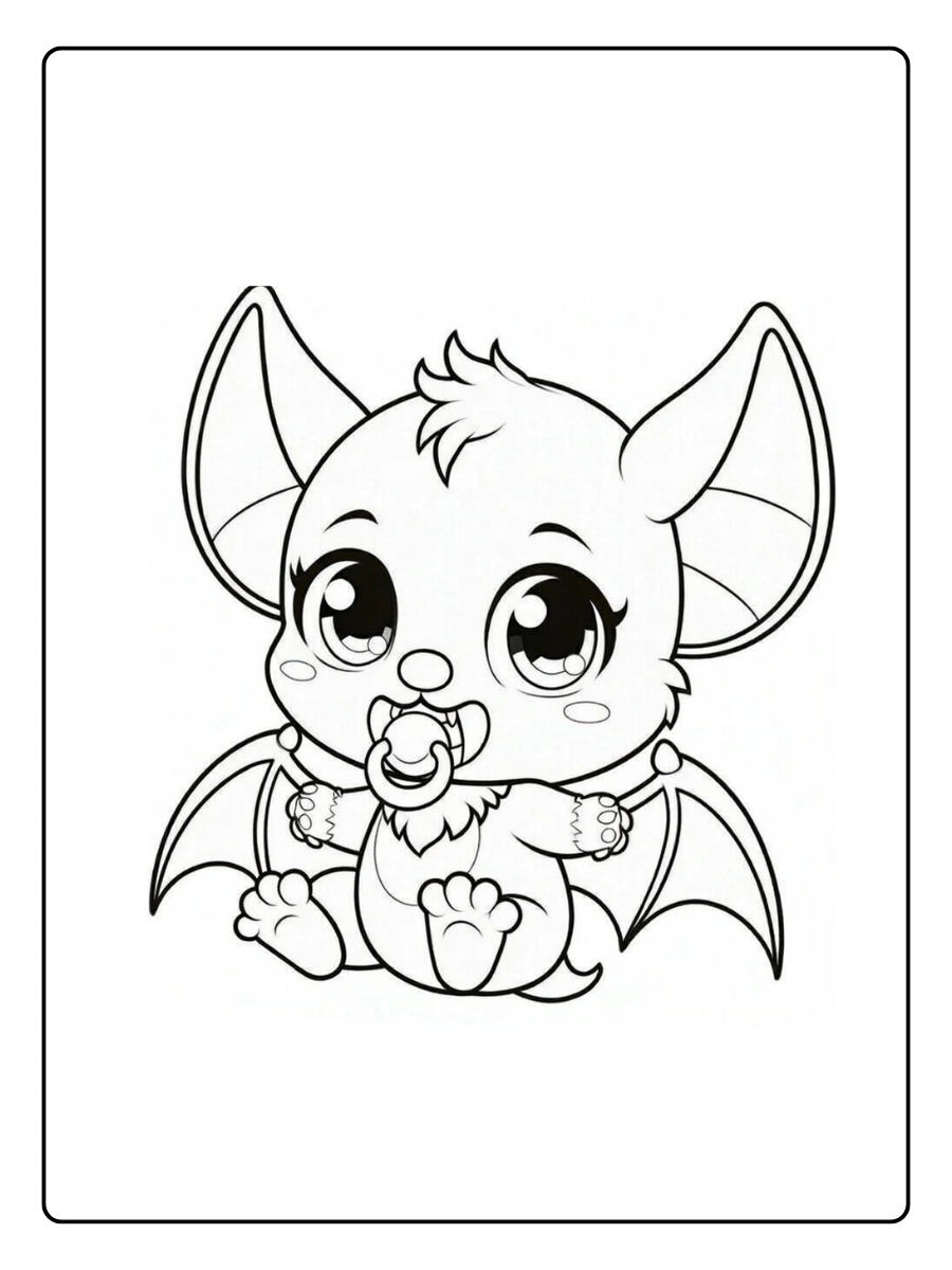 coloriage chauve souris (2)