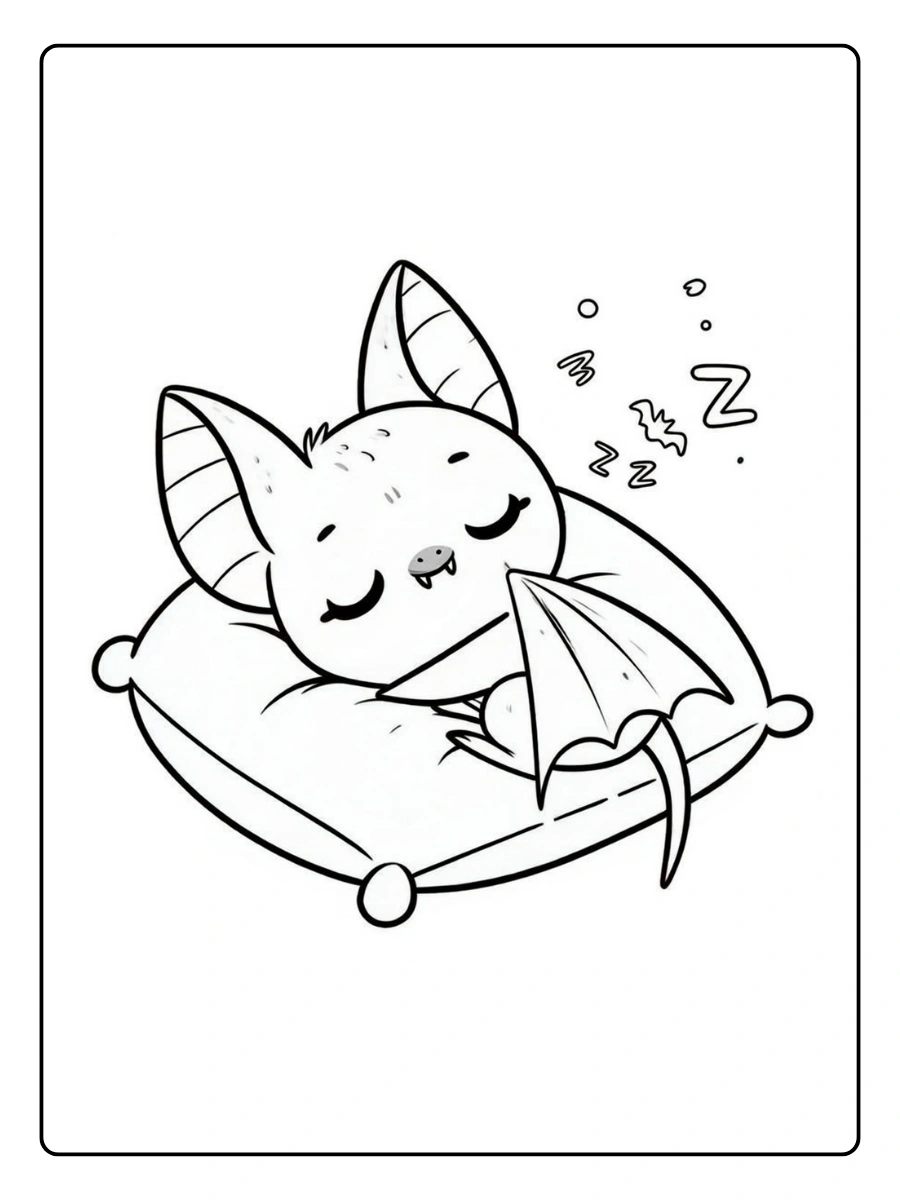 coloriage chauve souris (3)