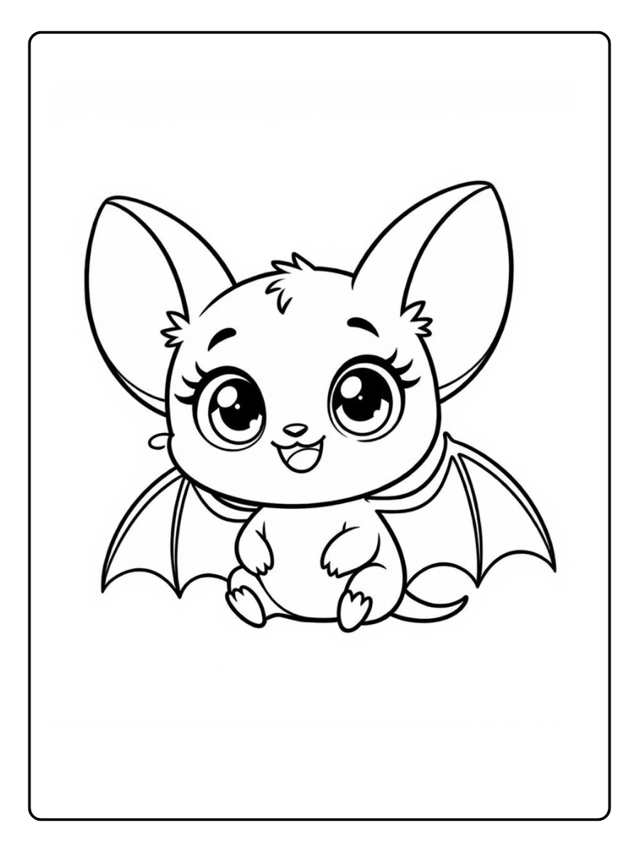 coloriage chauve souris (5)