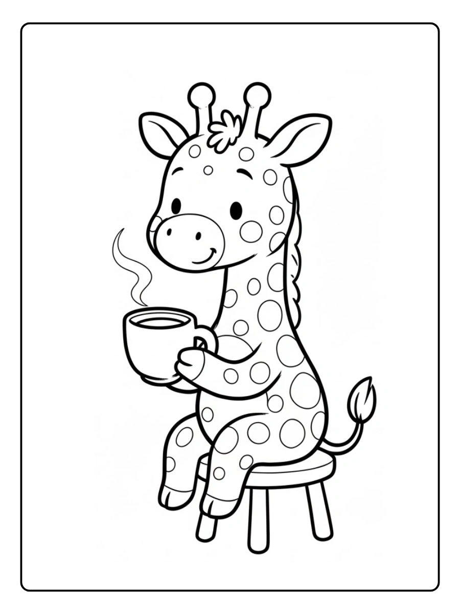 coloriage girafe (1)