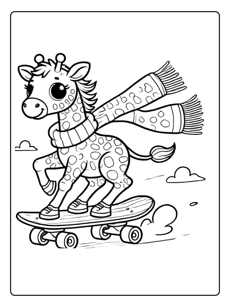 coloriage girafe (11)