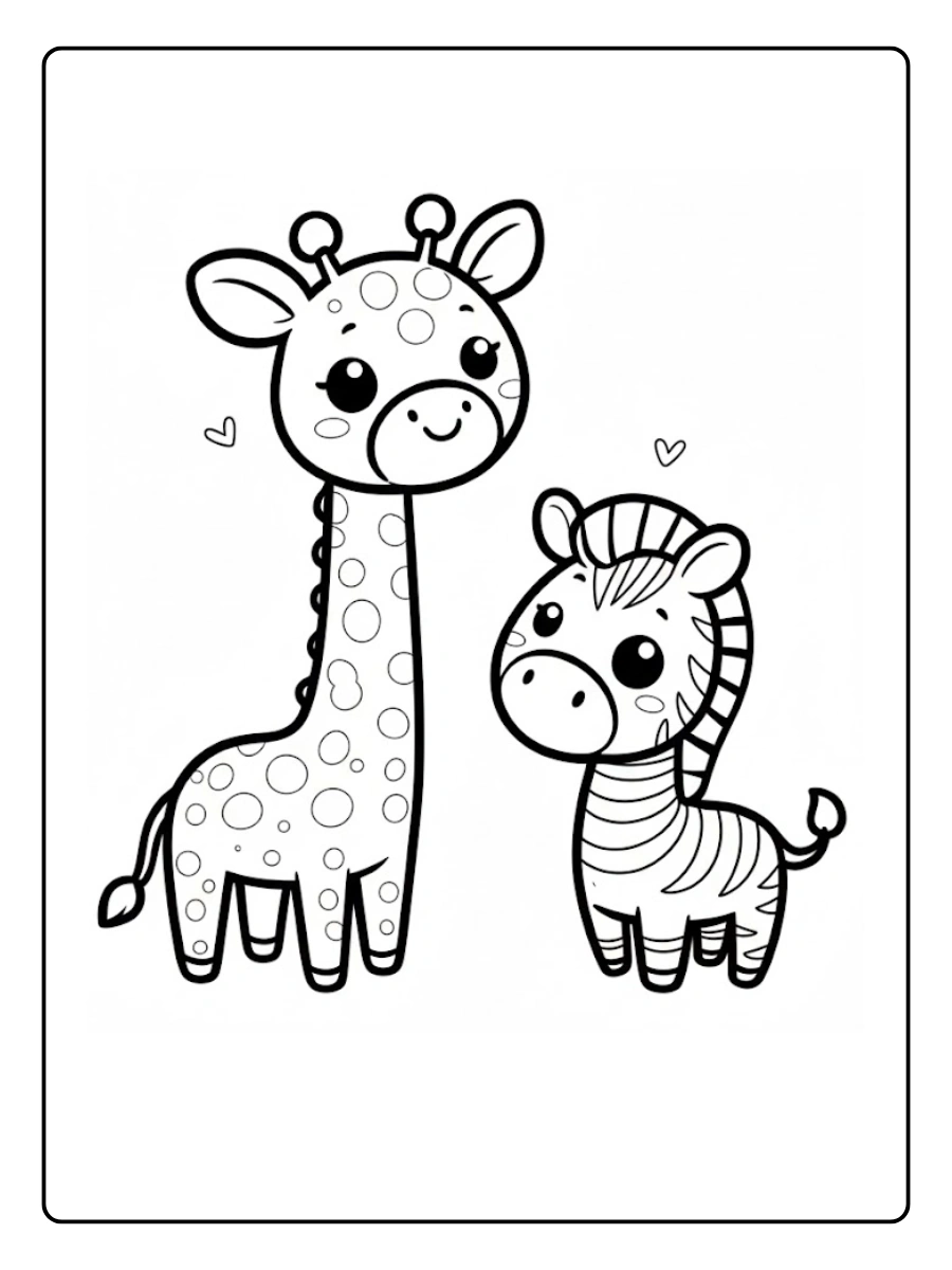 coloriage girafe (6)