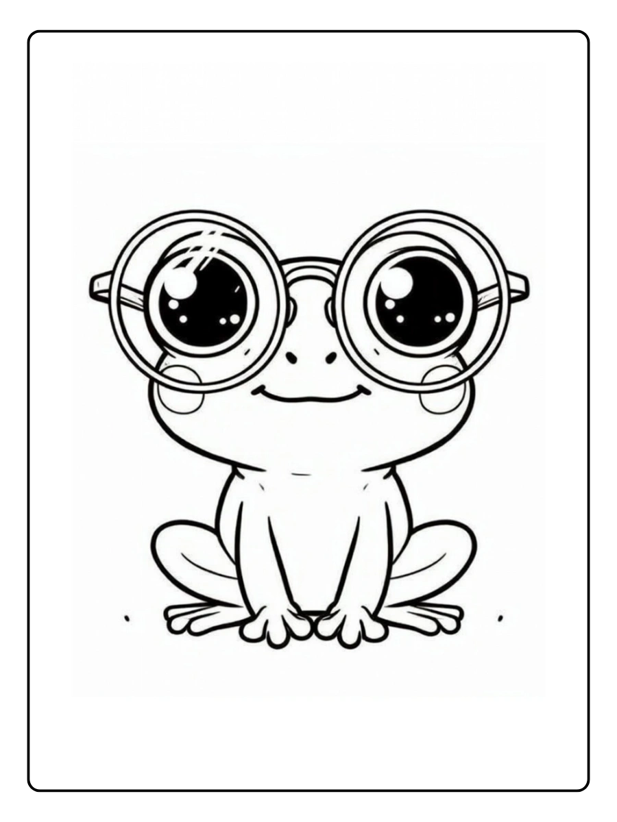 Coloriage Grenouille (10)