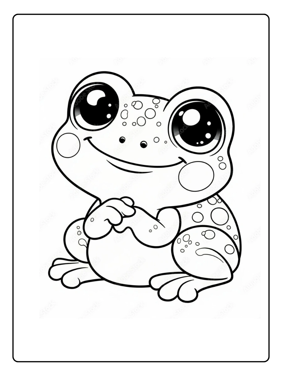 Coloriage Grenouille (12)