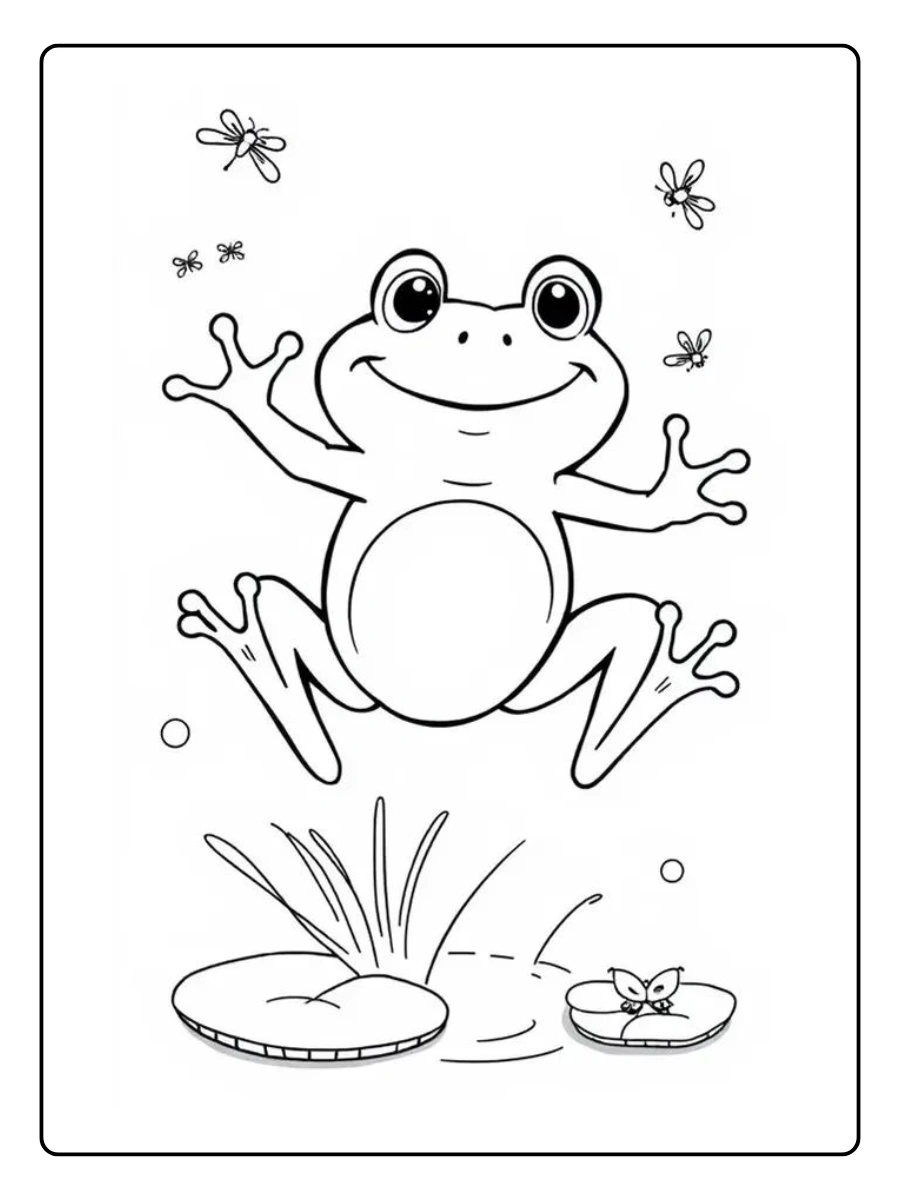 Coloriage Grenouille (13)