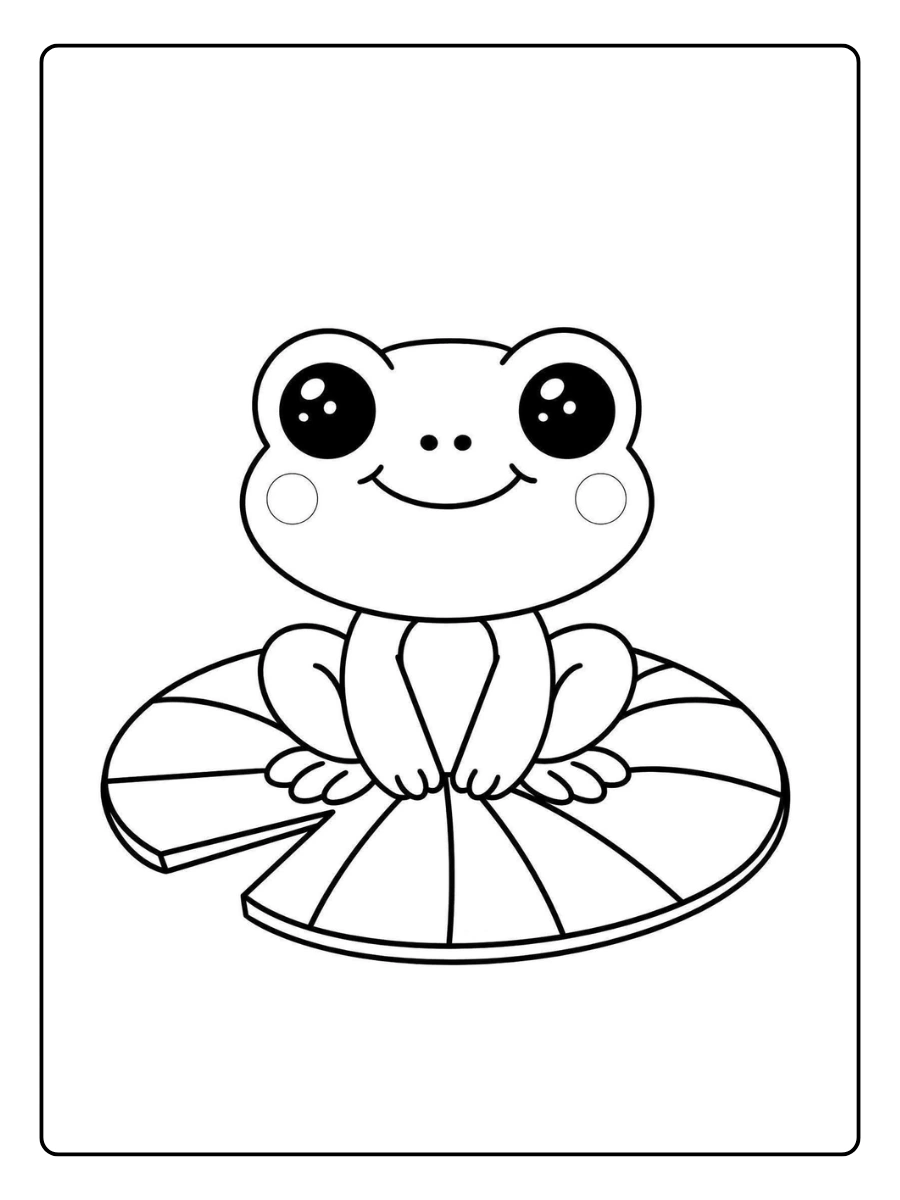 Coloriage Grenouille (14)
