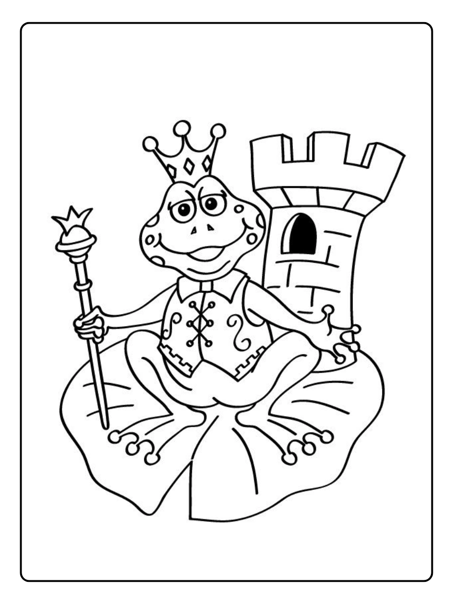 Coloriage Grenouille (2)