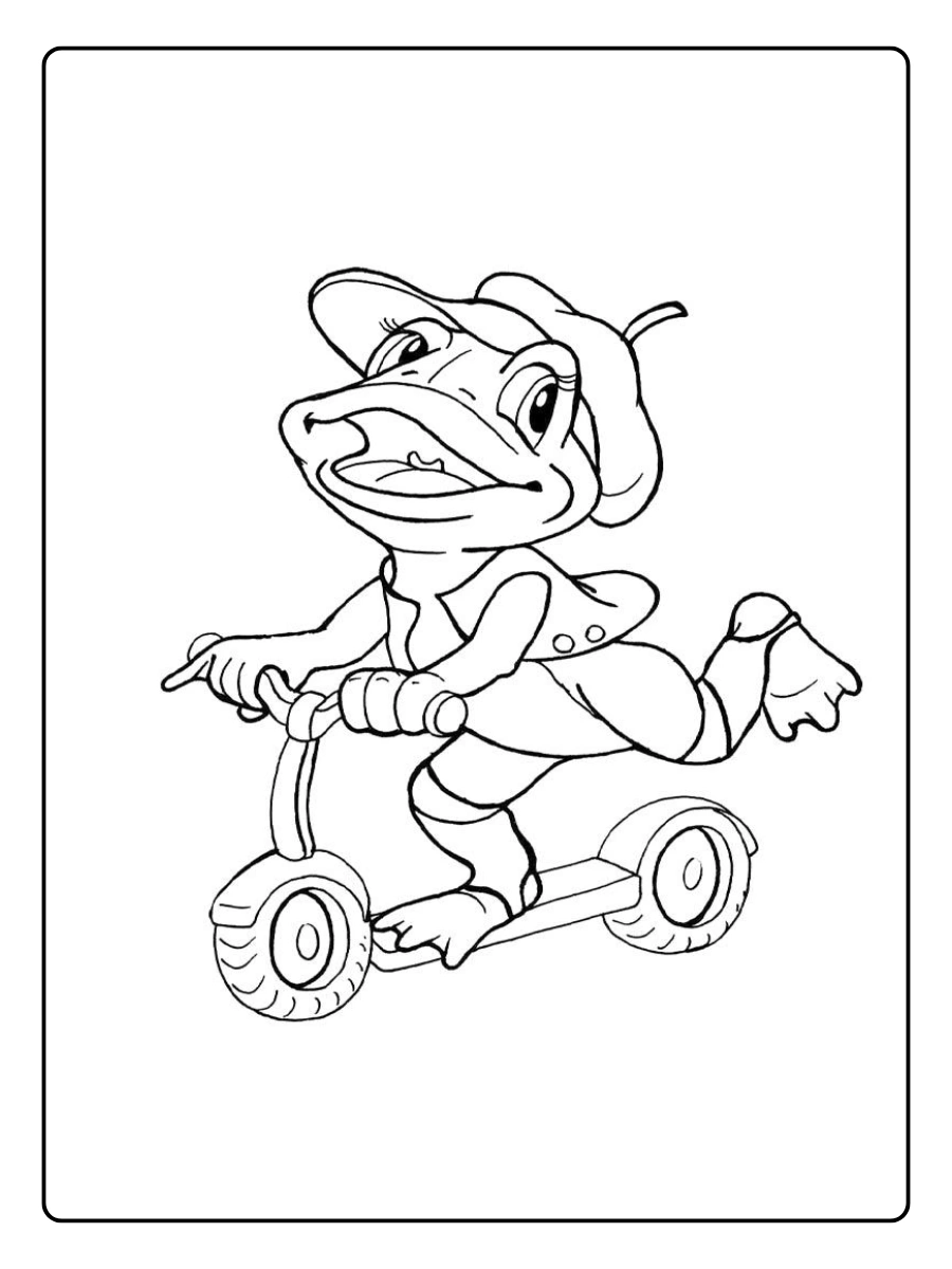 Coloriage Grenouille (4)