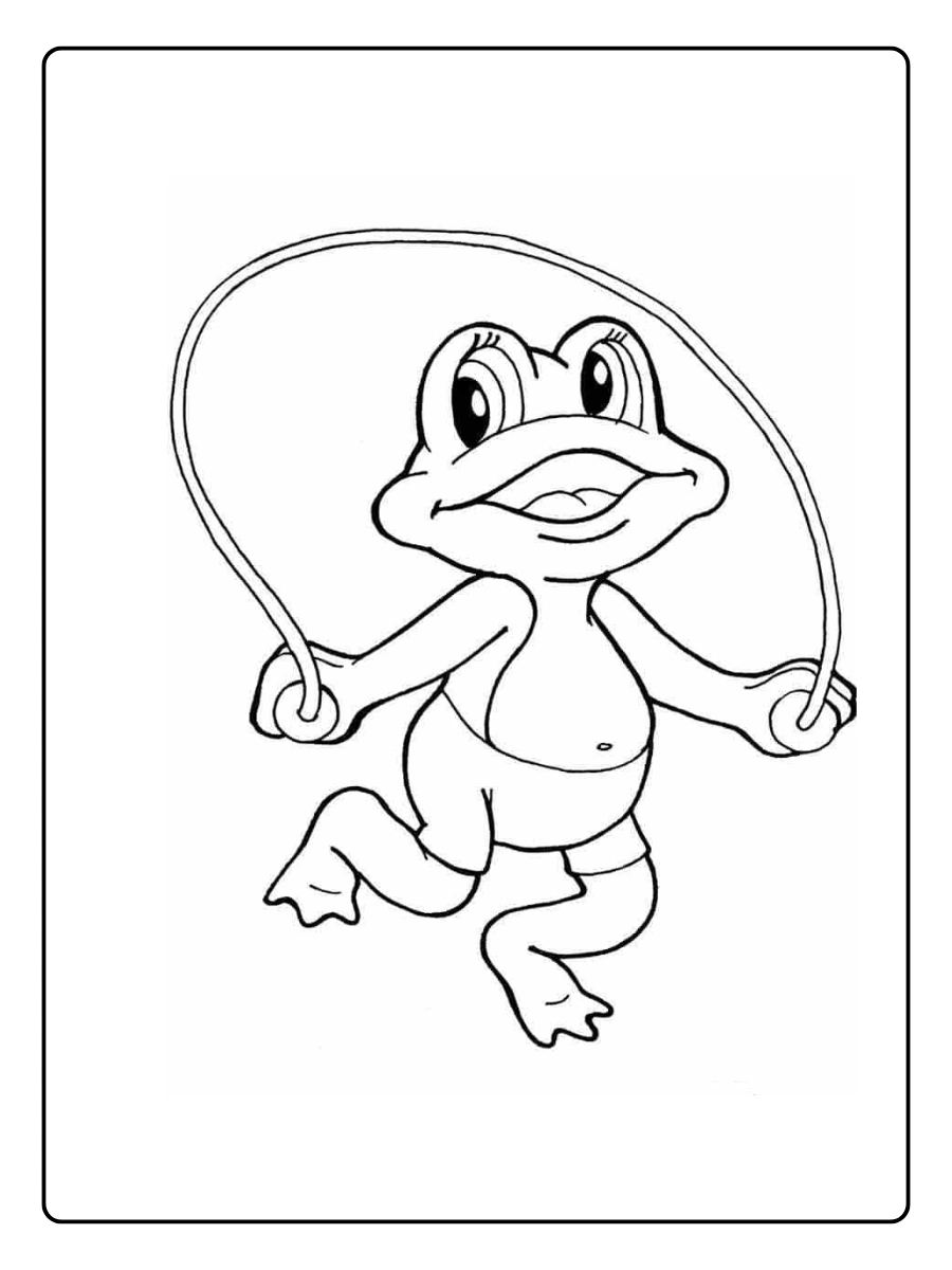 Coloriage Grenouille (6)