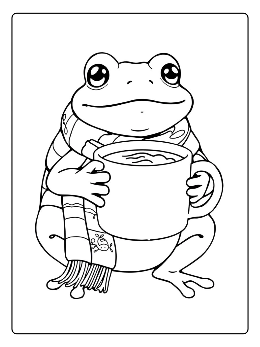 Coloriage Grenouille (7)