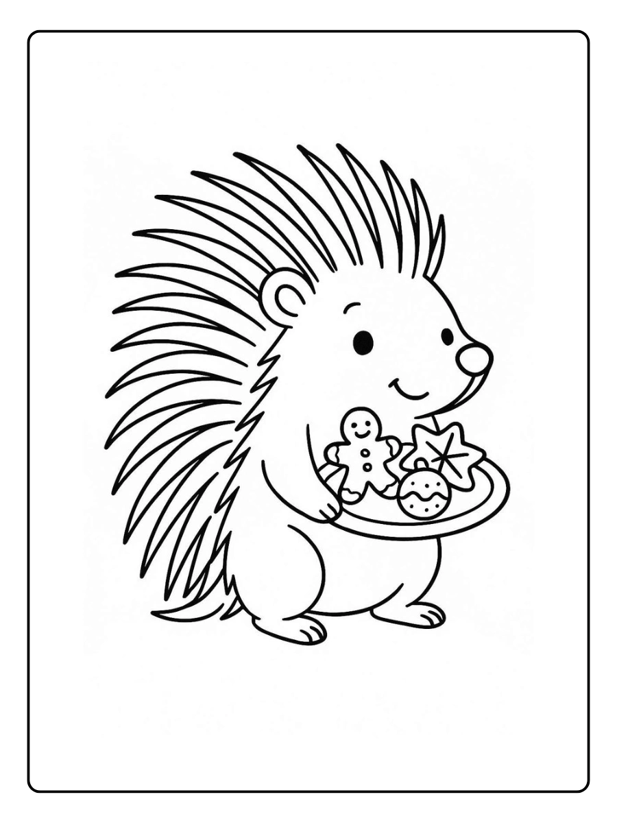 coloriage hérisson (10)