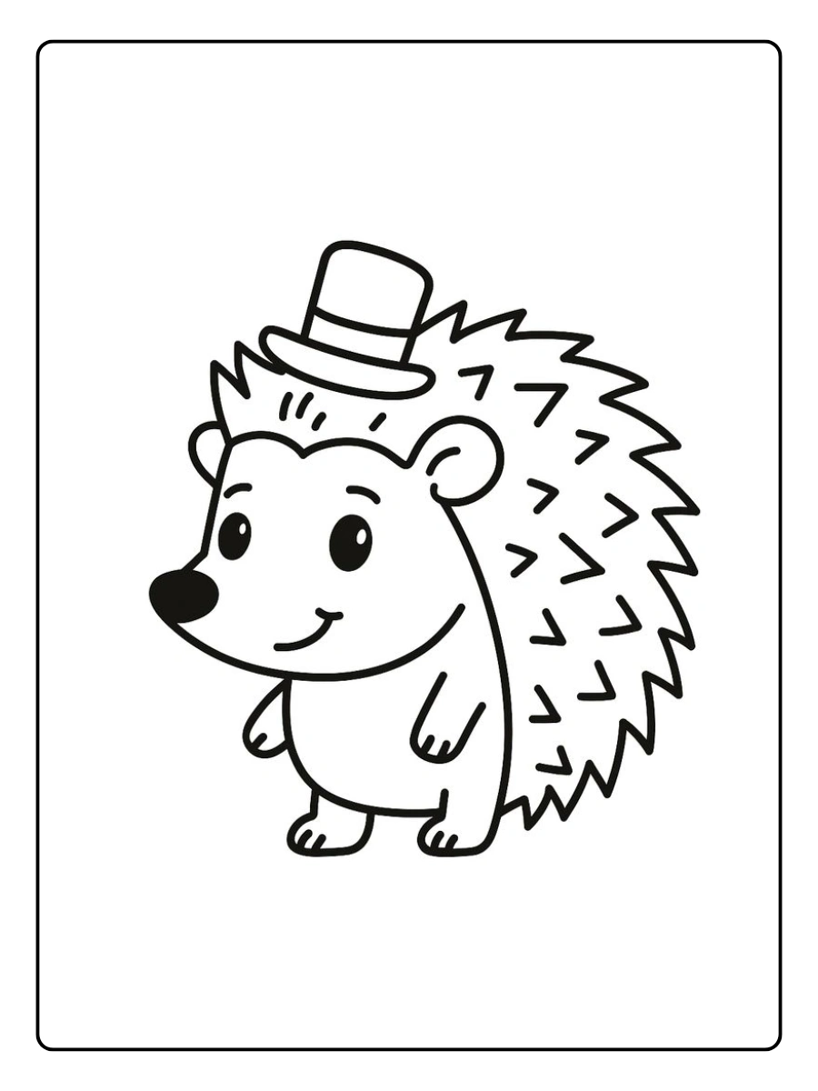 coloriage hérisson (11)