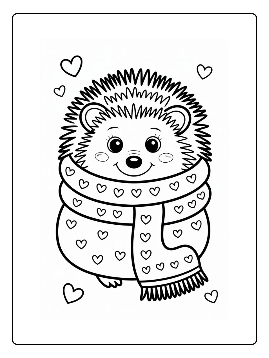 coloriage hérisson (14)