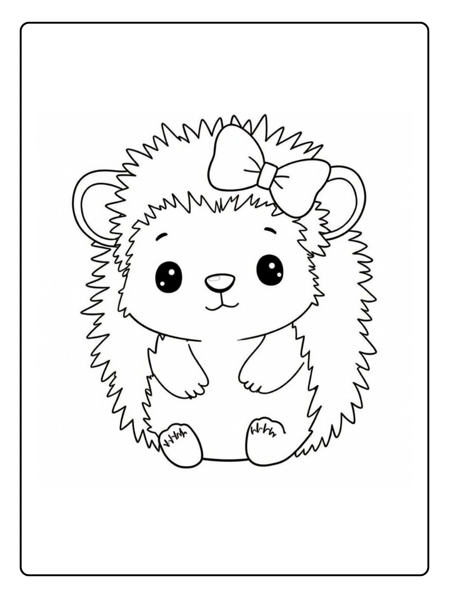 coloriage hérisson (15)