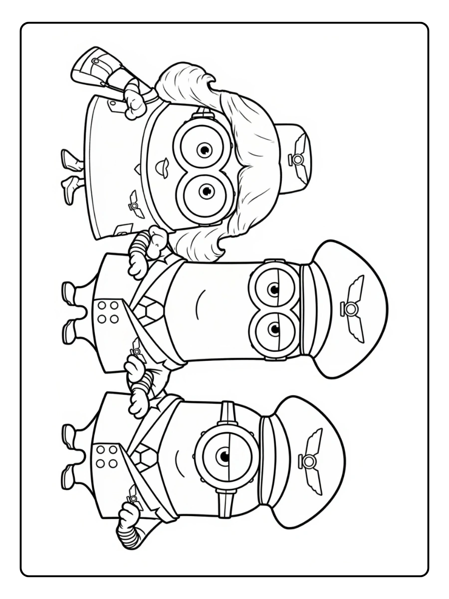 coloriage minion moi moche et méchant (3)