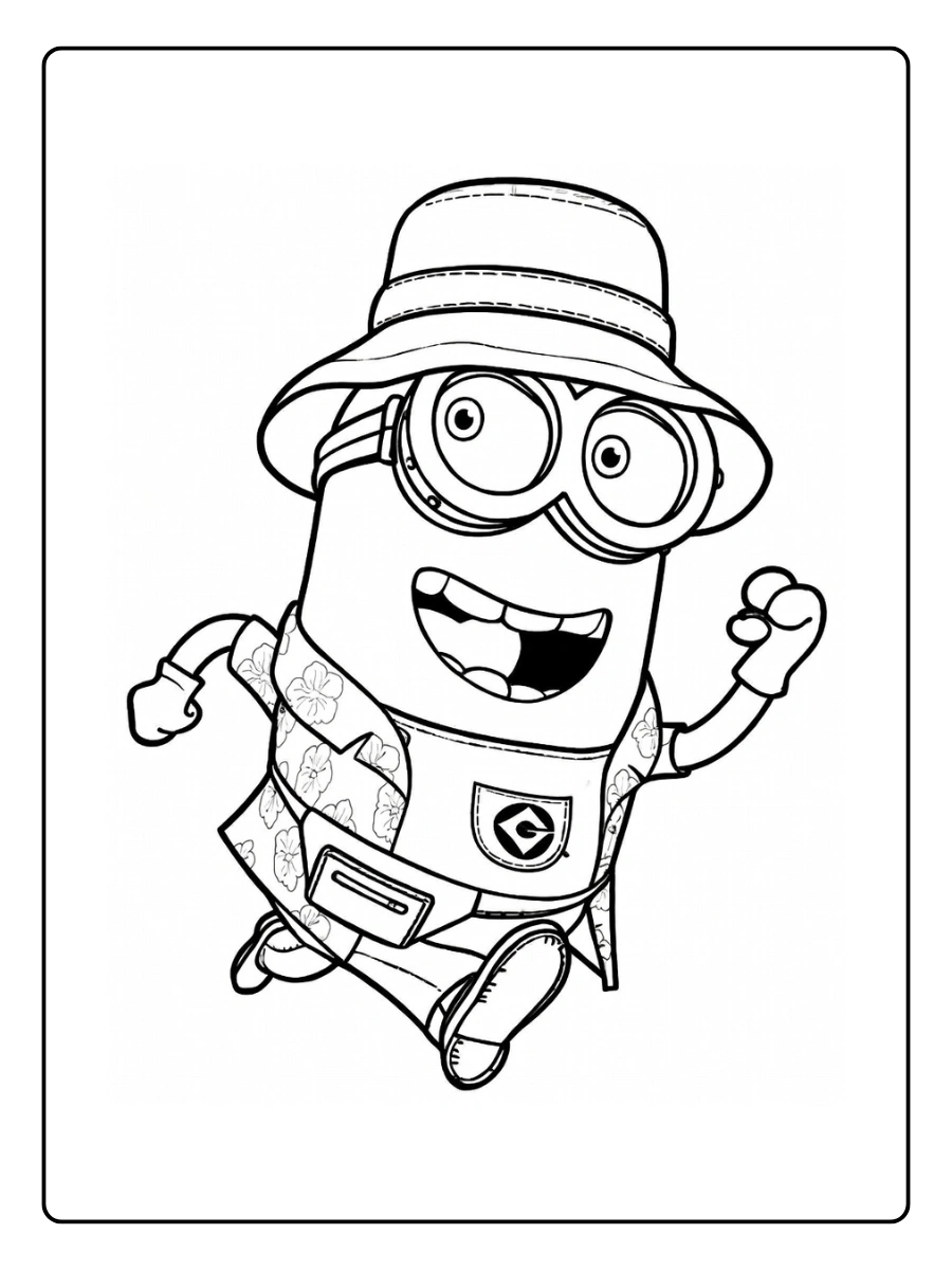 coloriage minion moi moche et méchant (7)