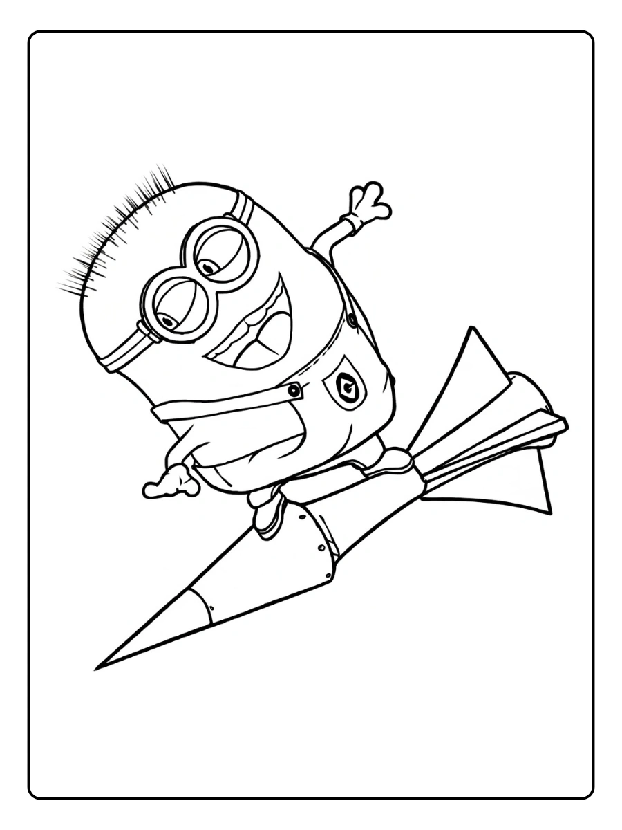 coloriage minion moi moche et méchant (8)
