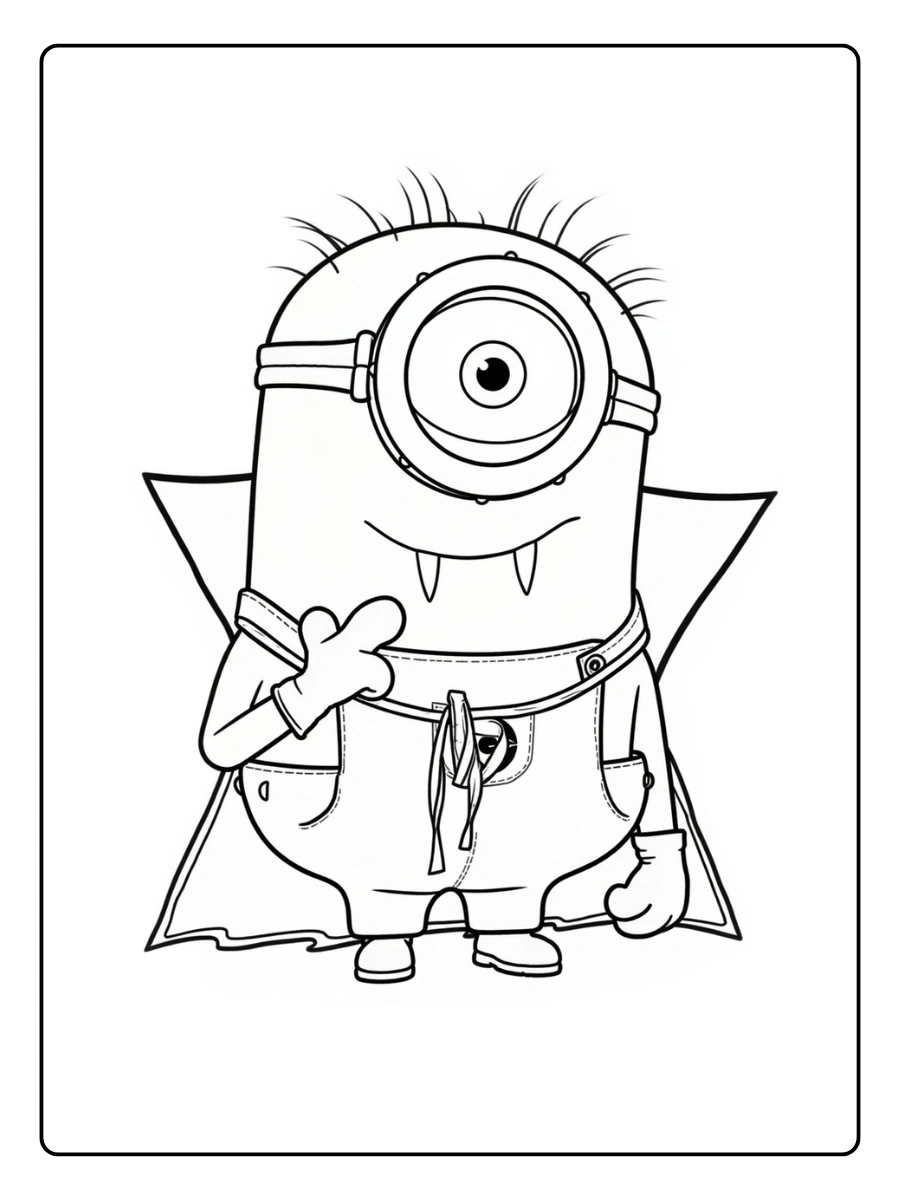 coloriage minion moi moche et méchant (9)