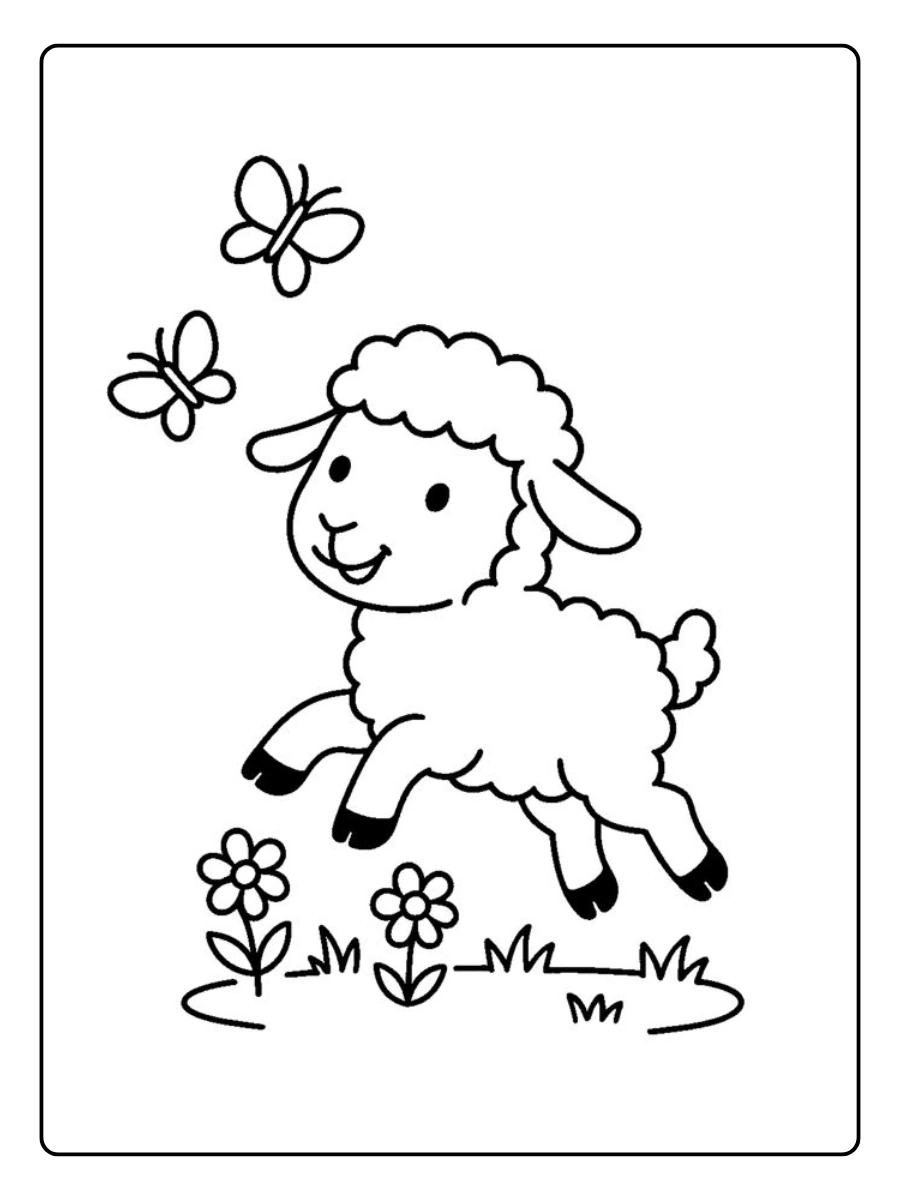 Coloriage Mouton (10)