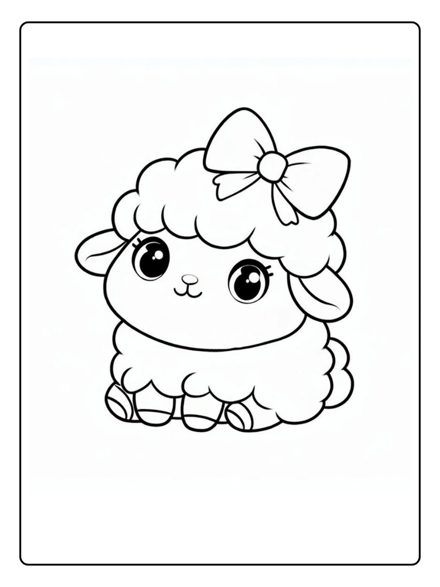 Coloriage Mouton (2)