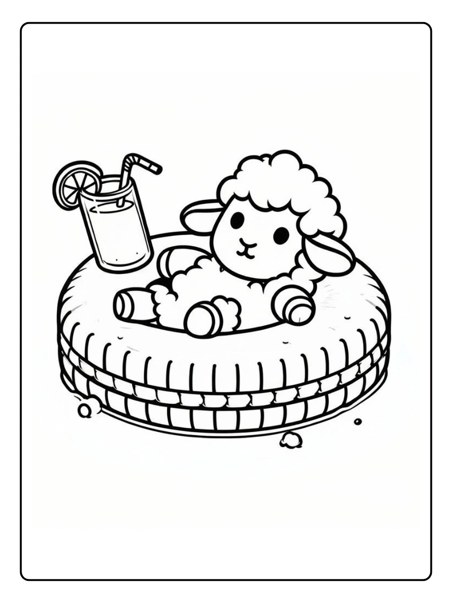 Coloriage Mouton (5)