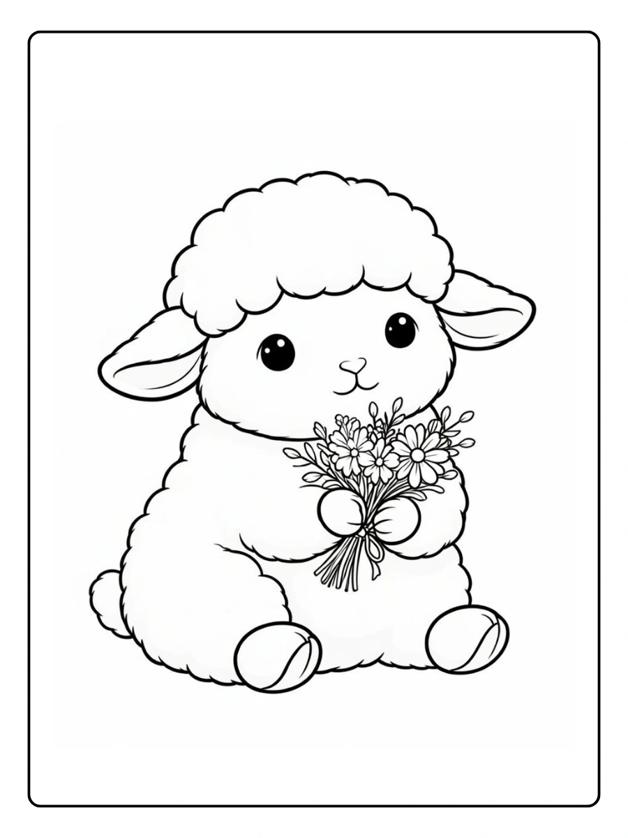 Coloriage Mouton (7)