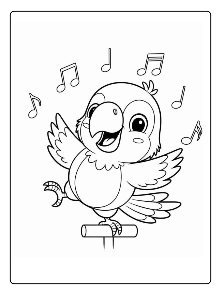 coloriage perroquet (10)