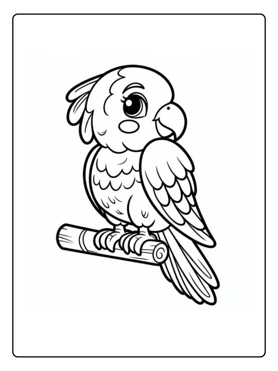 coloriage perroquet (11)