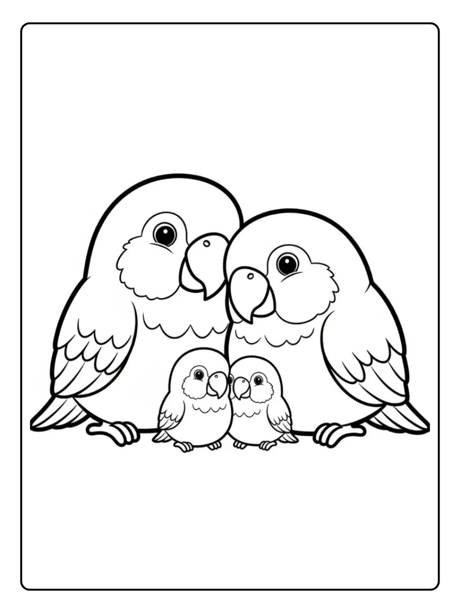 coloriage perroquet (7)