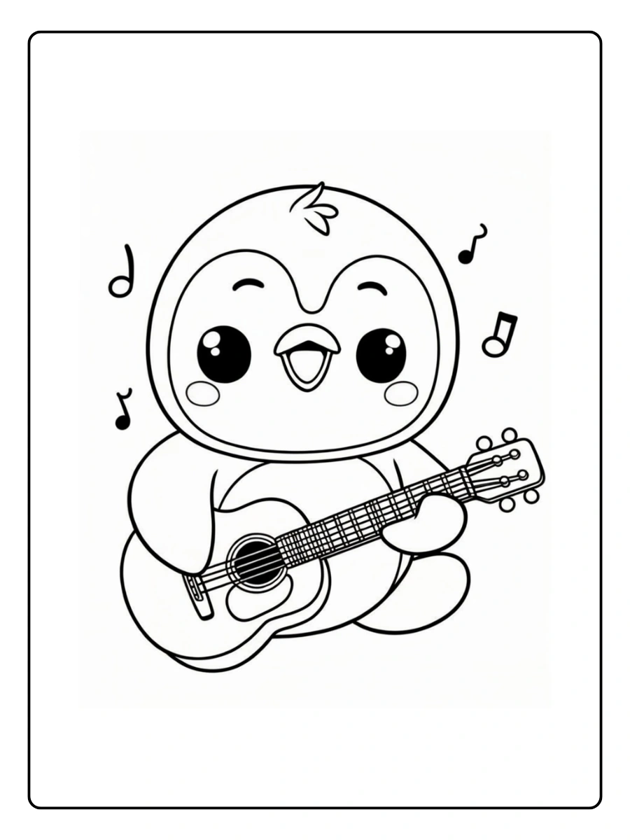 coloriage pingouin (5)