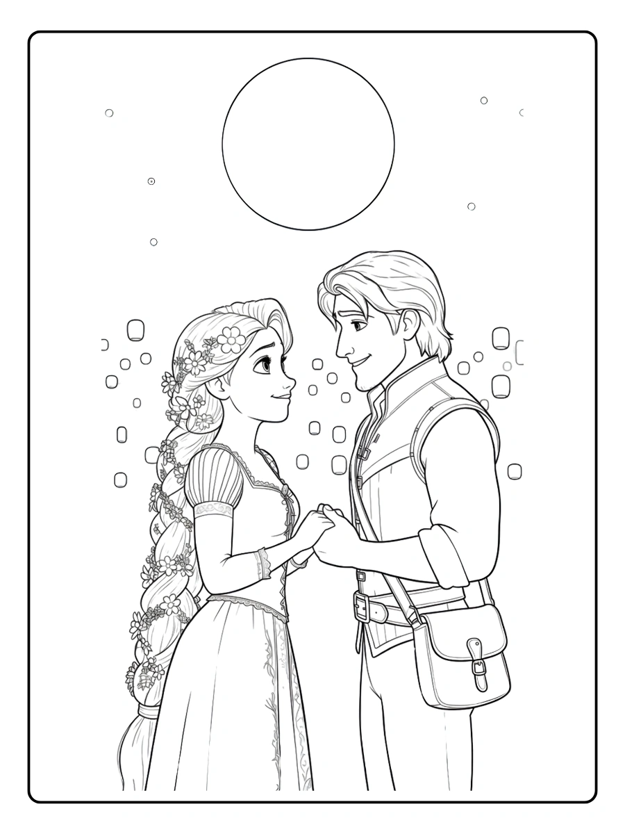 coloriage raiponce (13)