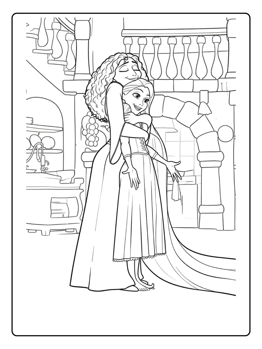 coloriage raiponce (20)