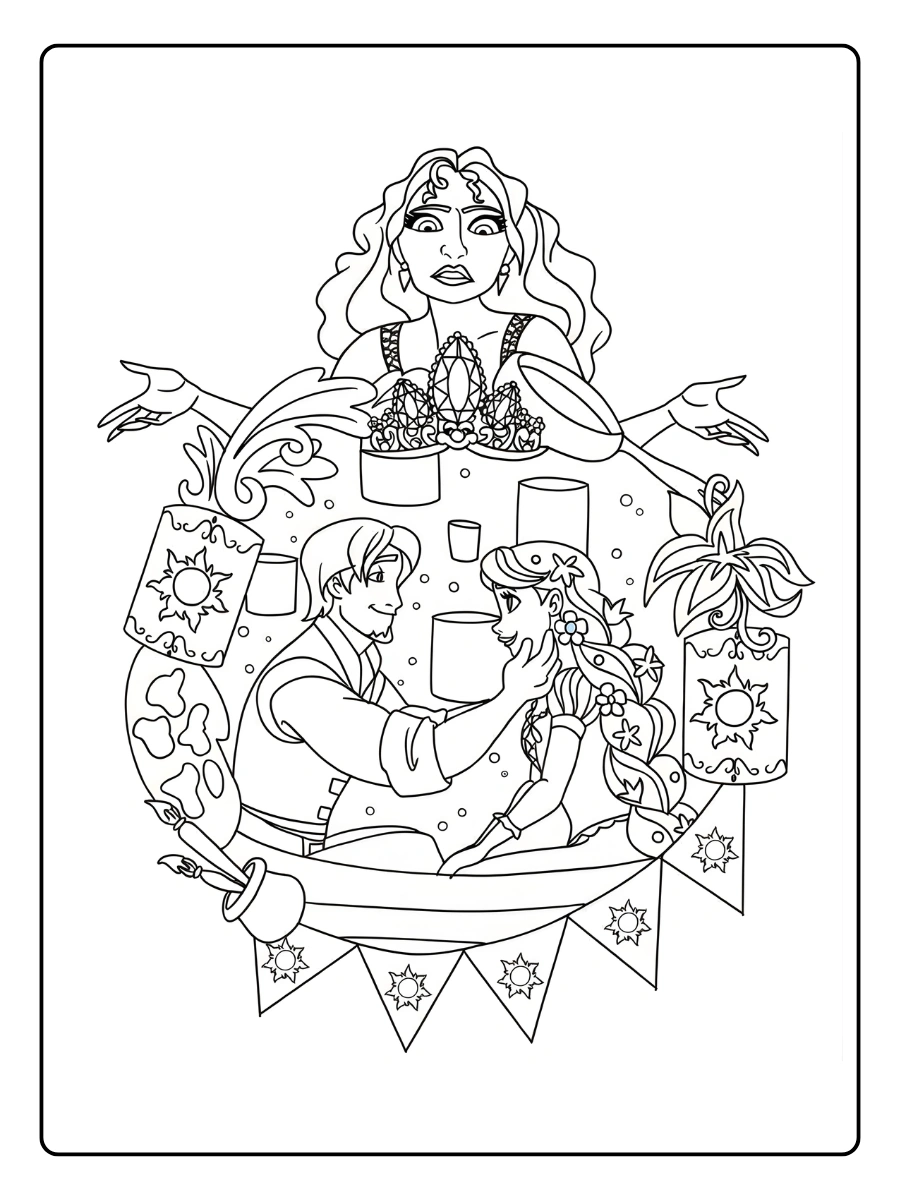 coloriage raiponce (25)
