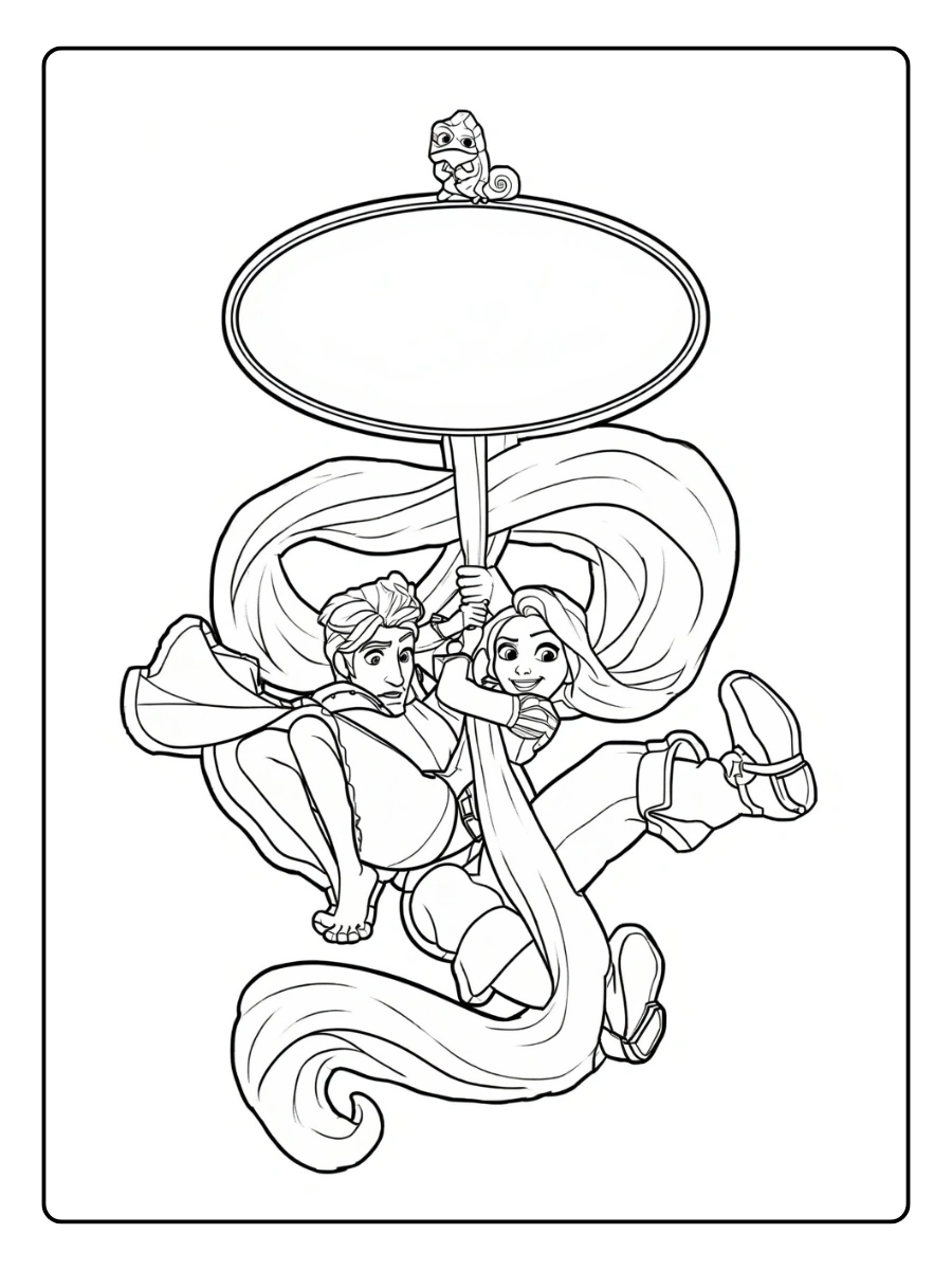 coloriage raiponce (3)