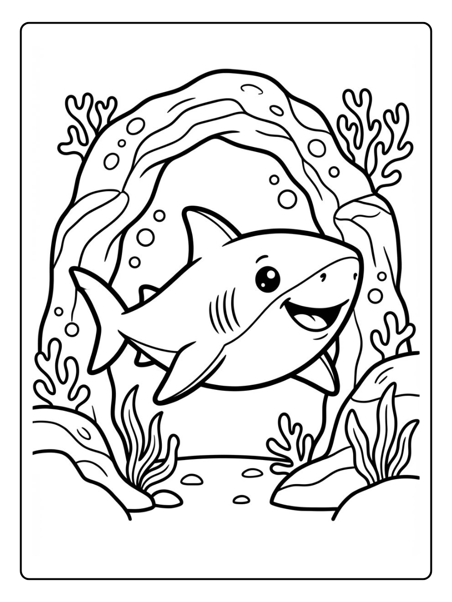 coloriage requin (14)