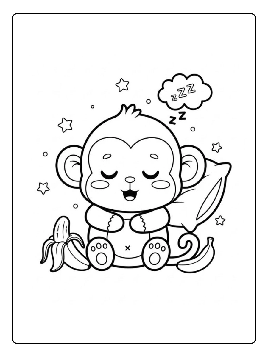 Coloriage Singe (11)