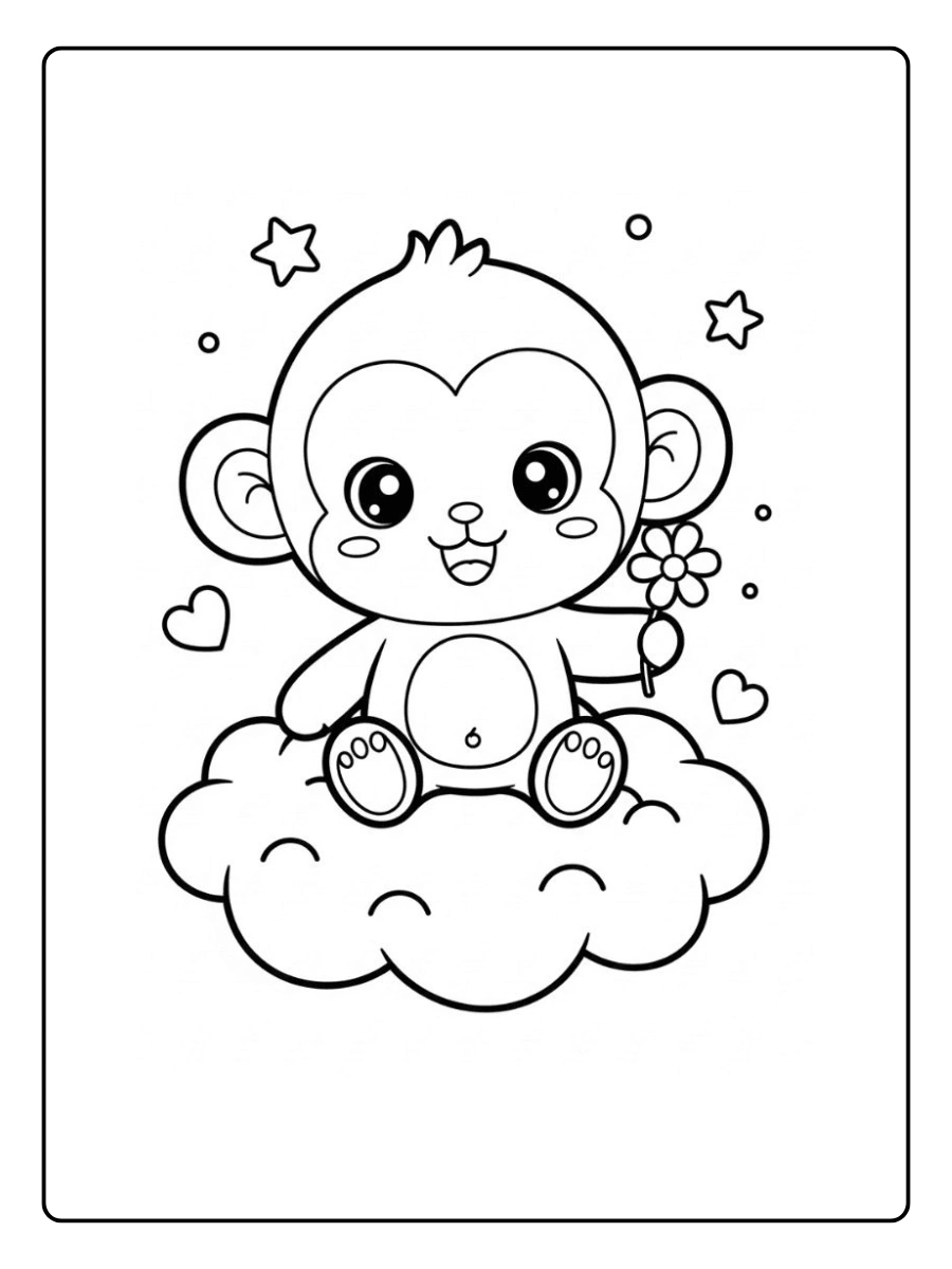 Coloriage Singe (13)