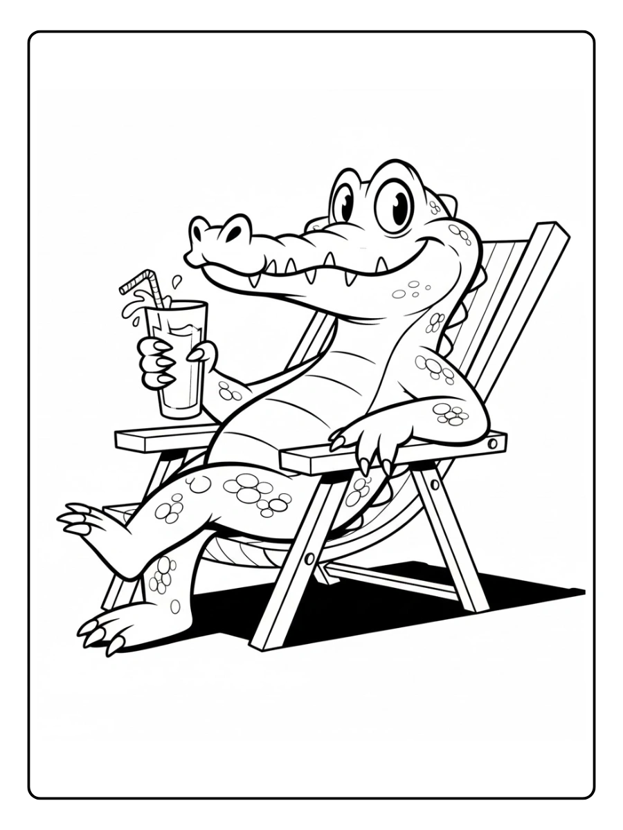crocodile coloriage (7)