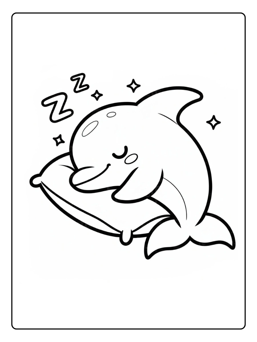 dauphin coloriage (10)