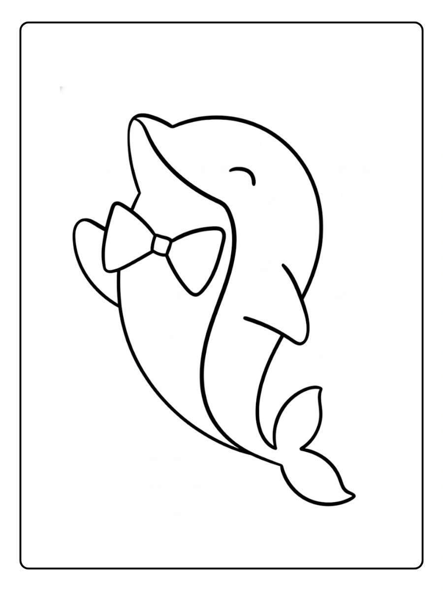 dauphin coloriage (5)